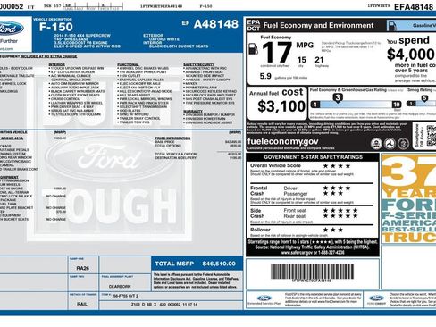 Used 2014 Ford F150 FX4 w/ Equipment Group 401A Mid AWD/4WD image 2