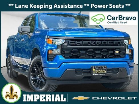 Certified 2023 Chevrolet Silverado 1500 Custom AWD/4WD image 1
