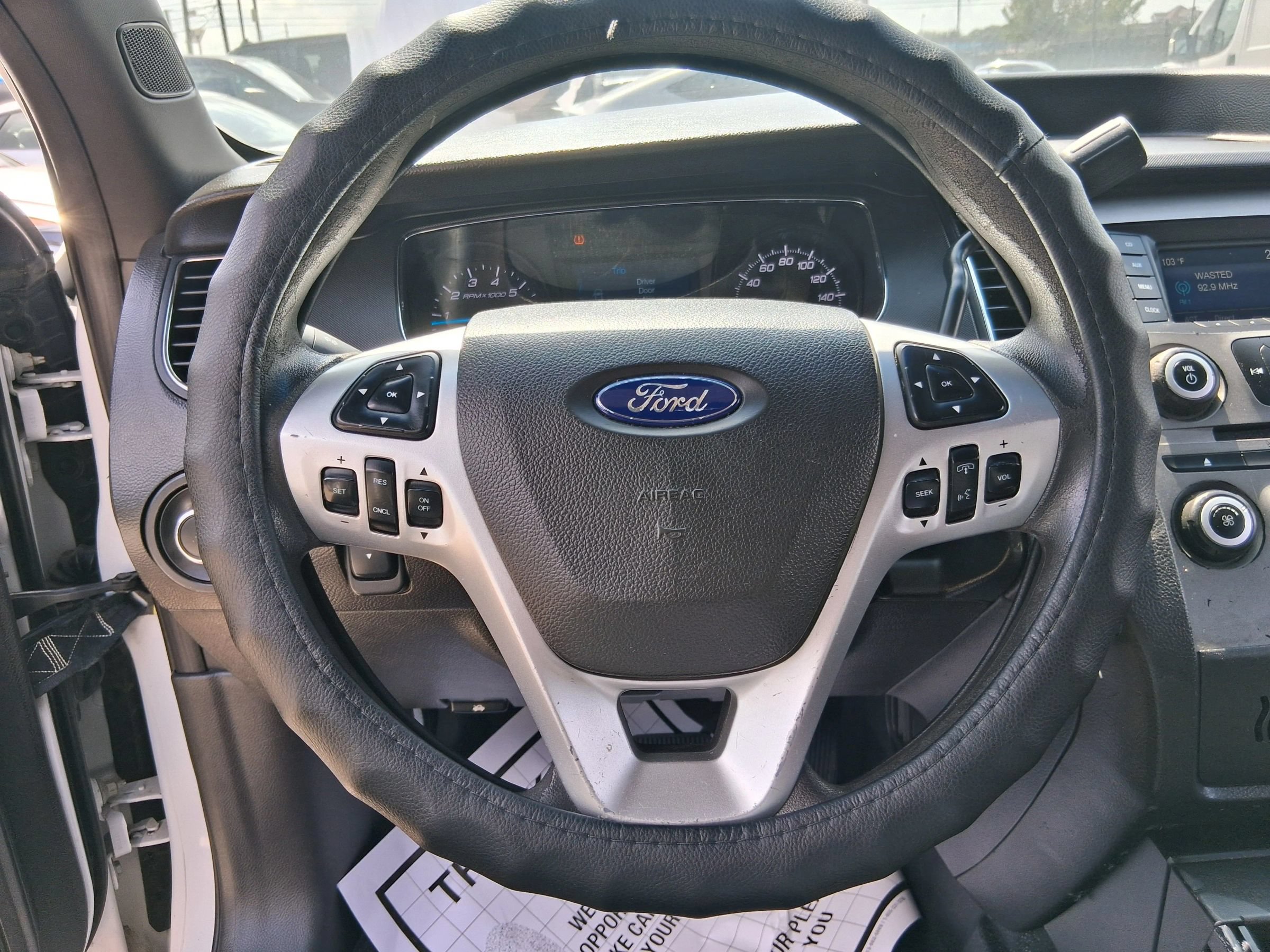 Used 2017 Ford Taurus Police Interceptor w/ Trunk Upfit Package FWD image 44