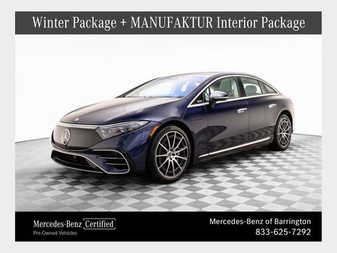 Used 2023 Mercedes-Benz EQS 580 4MATIC Sedan image 1