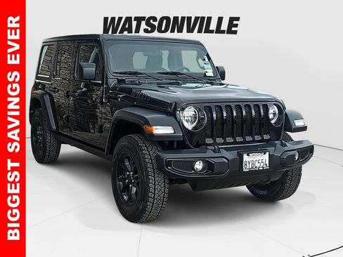 Used 2021 Jeep Wrangler Unlimited Sport image 1