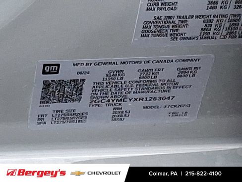 Certified 2024 Chevrolet Silverado 2500 Custom w/ Custom Value Package image 28