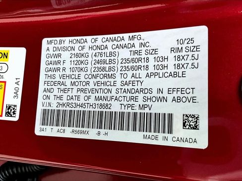 Used 2026 Honda CR-V EX image 18