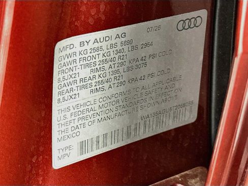 New 2026 Audi SQ5 Prestige AWD/4WD image 30