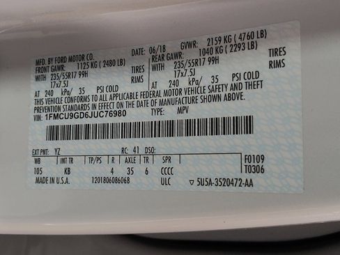 Used 2018 Ford Escape SE image 33