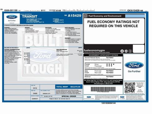 Used 2016 Ford Transit 150 130 Low Roof image 2