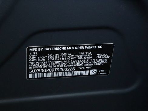 Used 2026 BMW X3 xDrive30i w/ Convenience Package AWD/4WD image 22