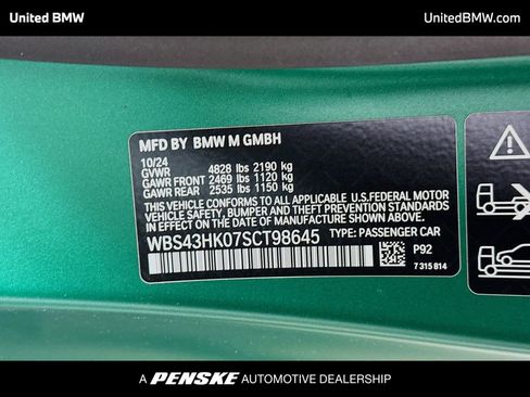 Used 2025 BMW M4 CS AWD/4WD image 17