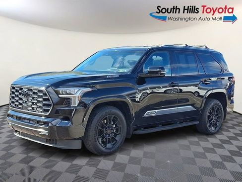 Certified 2025 Toyota Sequoia Platinum w/ TRD Off-Road Package AWD/4WD image 3