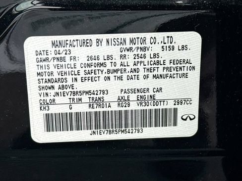 Used 2023 INFINITI Q50 Luxe w/ Cargo Package AWD/4WD image 34