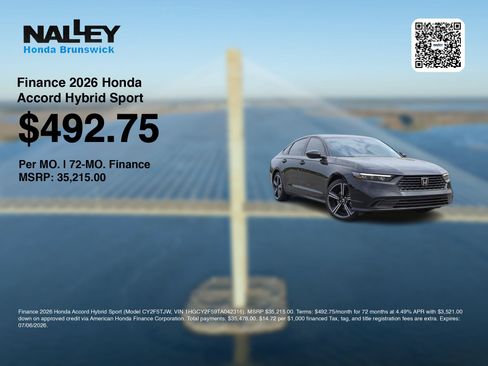 New 2026 Honda Accord Sport image 7