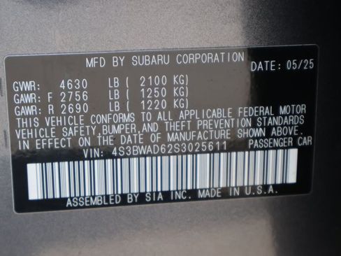 Used 2025 Subaru Legacy Premium AWD/4WD image 26