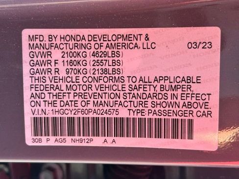 Used 2023 Honda Accord EX-L image 13