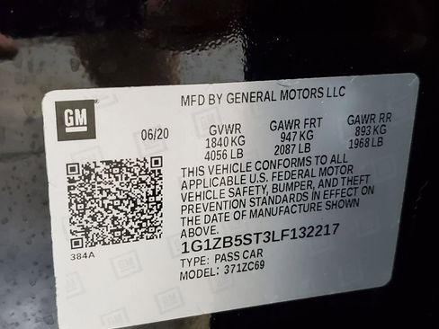 Used 2020 Chevrolet Malibu LS image 38