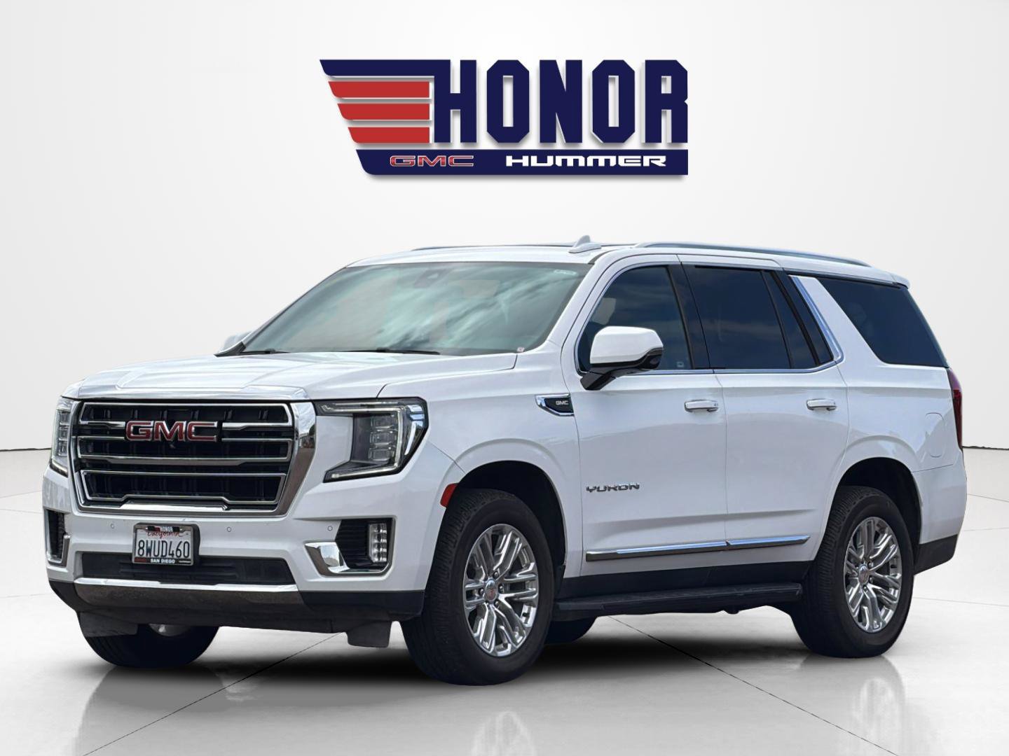 Used 2021 GMC Yukon SLT w/ SLT Luxury Package RWD image 8