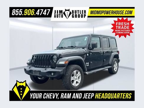 Used 2020 Jeep Wrangler Unlimited Sport S AWD/4WD image 1