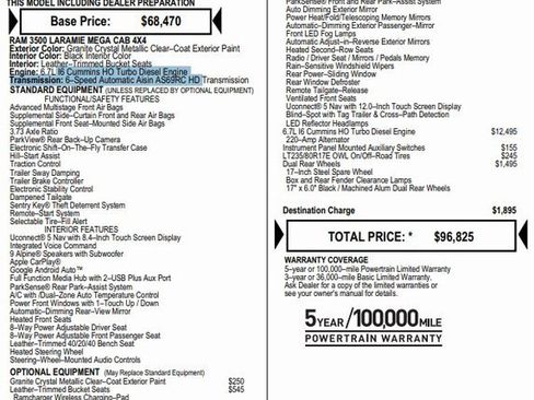 Used 2023 RAM 3500 Laramie image 4