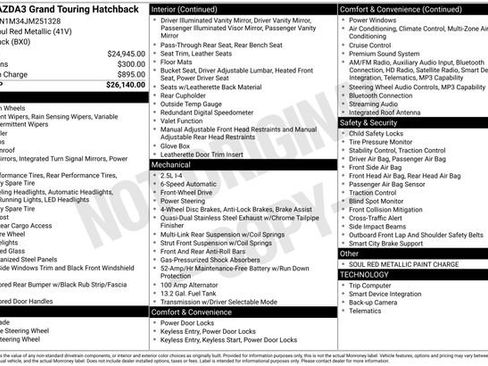 Used 2018 MAZDA MAZDA3 Grand Touring image 10