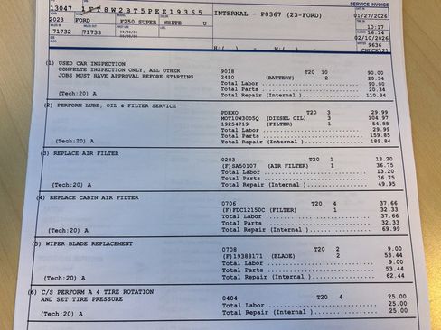 Used 2023 Ford F250 Lariat w/ Chrome Package image 20