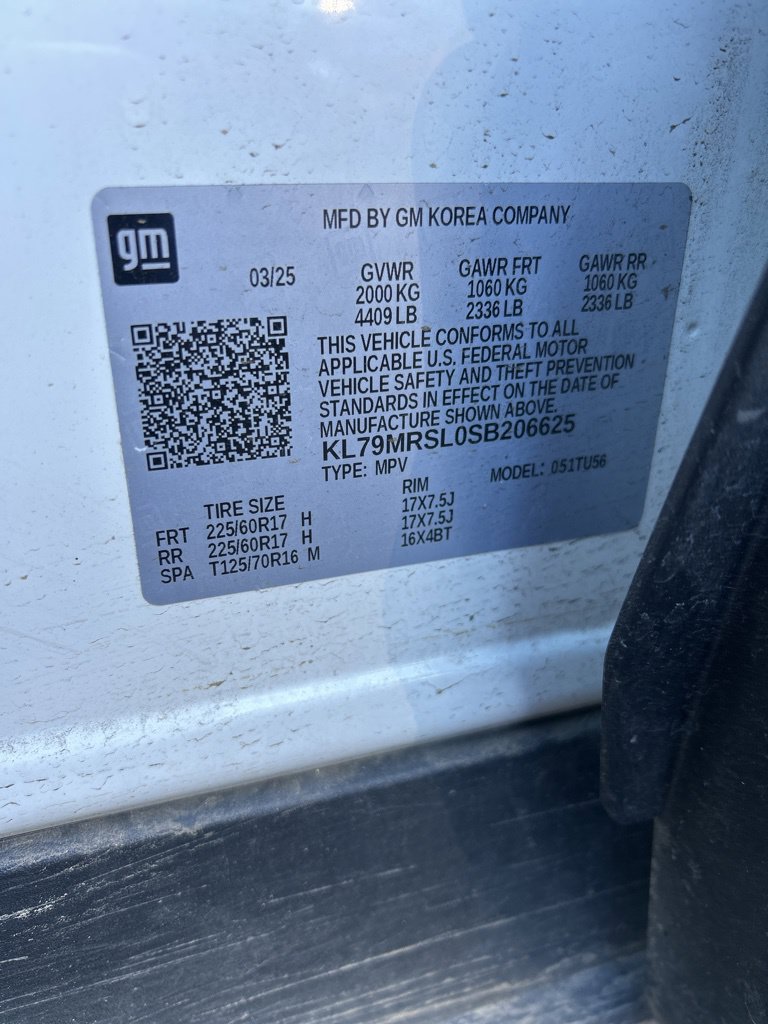 Used 2025 Chevrolet TrailBlazer LT AWD/4WD image 3