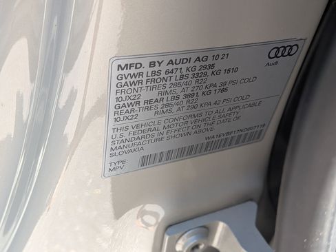 Used 2022 Audi Q8 Premium Plus w/ Premium Plus Package image 41