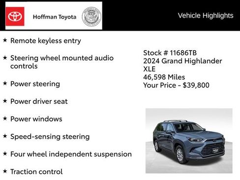 Used 2024 Toyota Grand Highlander AWD image 22