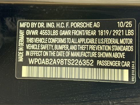 Certified 2026 Porsche 911 Carrera 4 GTS AWD/4WD image 28