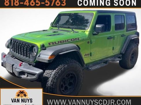 Used 2025 Jeep Wrangler Unlimited Rubicon w/ XTREMEE 35" Tire Package AWD/4WD image 1
