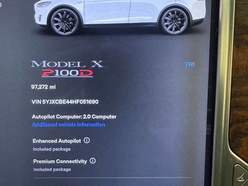 Used 2017 Tesla Model X P100D image 46