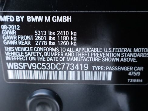 Used 2013 BMW M5 image 47
