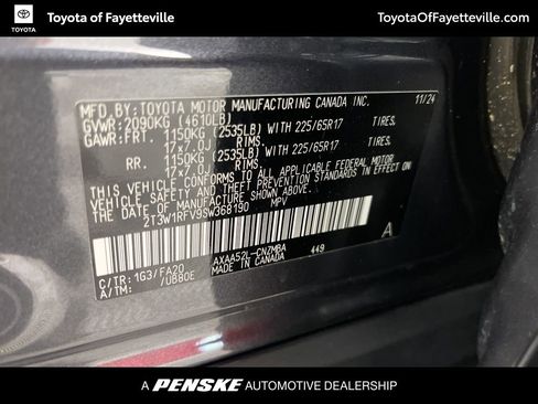 Certified 2025 Toyota RAV4 XLE FWD image 32