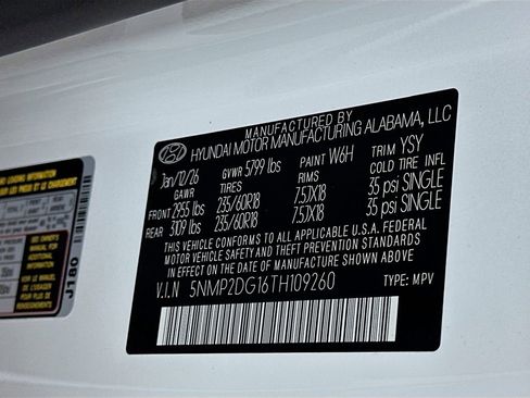 New 2026 Hyundai Santa Fe SEL image 23