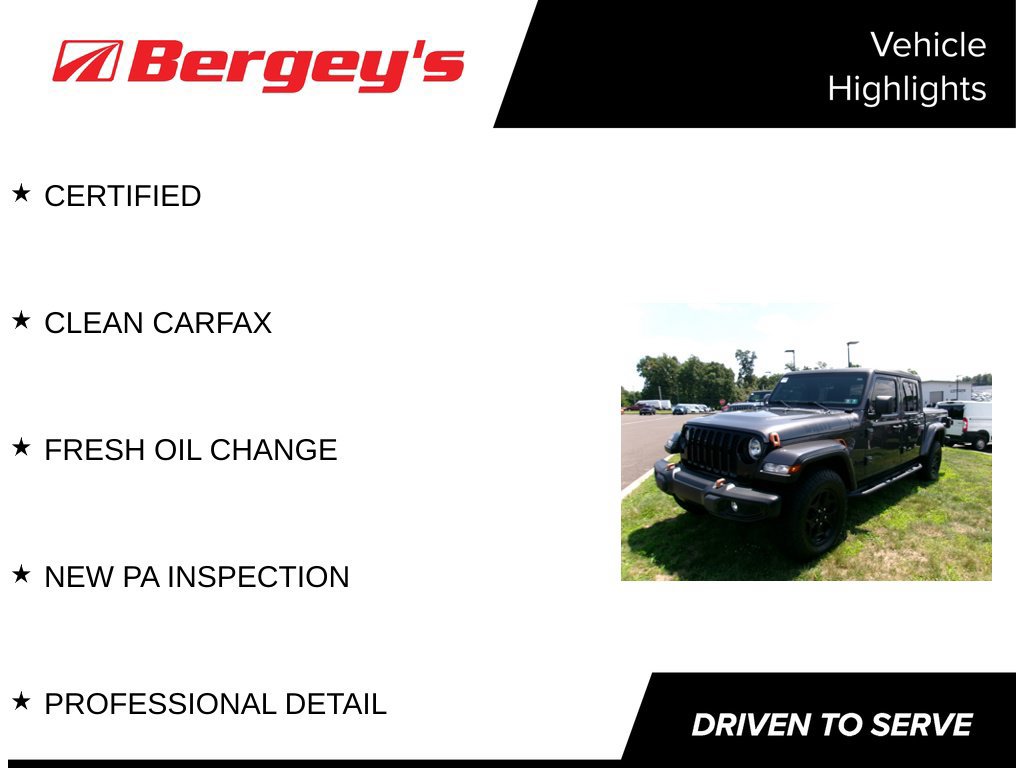 Certified 2021 Jeep Gladiator Sport AWD/4WD image 5