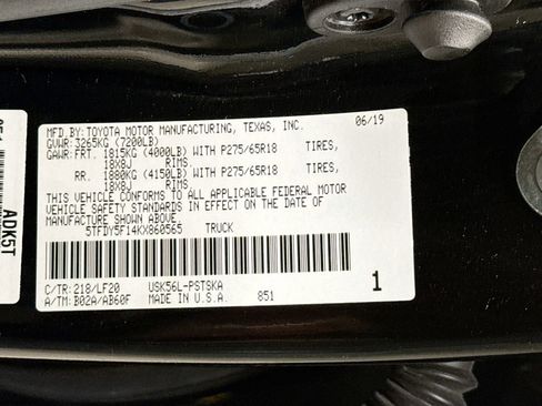 Used 2019 Toyota Tundra TRD Pro AWD/4WD image 36