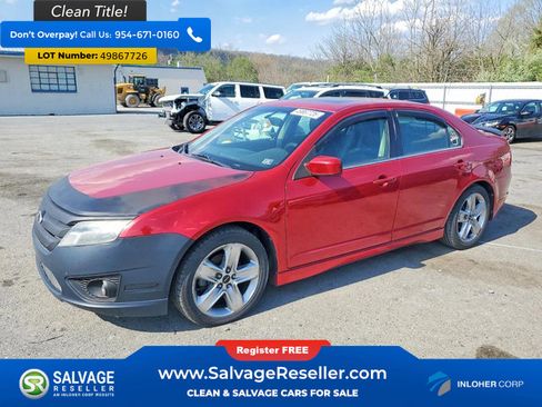 Used 2012 Ford Fusion Sport FWD image 1