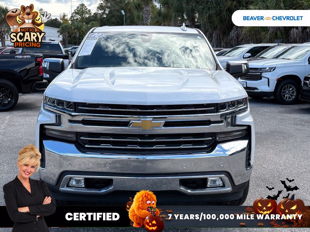 Used 2020 Chevrolet Silverado 1500 LTZ w/ LTZ Plus Package AWD/4WD image 3