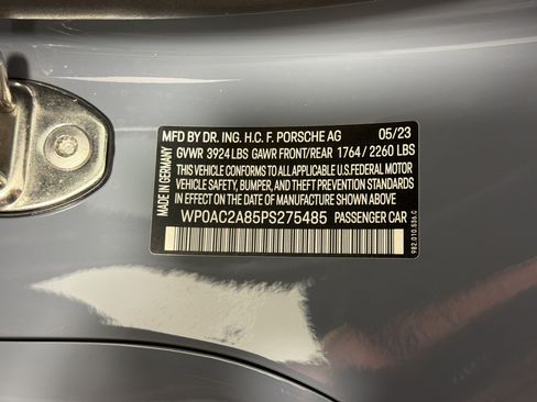 Certified 2023 Porsche 718 Cayman GT4 RWD image 30