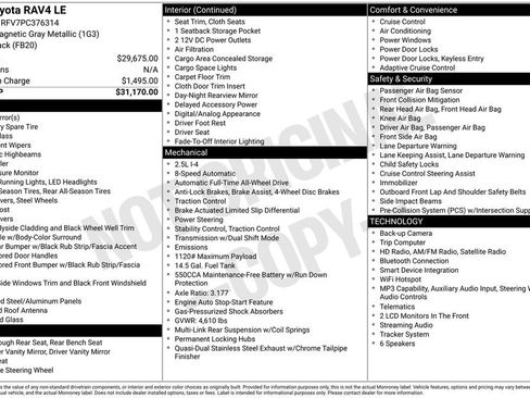 Used 2023 Toyota RAV4 LE image 40