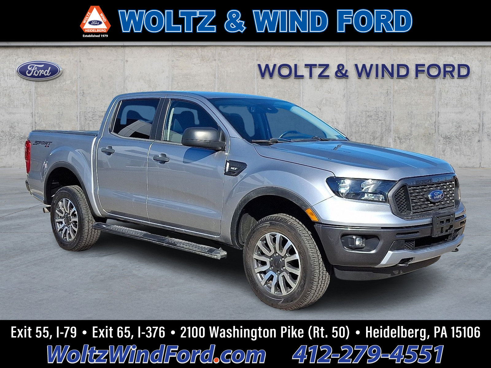 Used 2021 Ford Ranger XLT w/ Equipment Group 302A High AWD/4WD image 1
