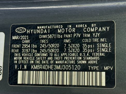 Used 2021 Hyundai Palisade SEL image 41
