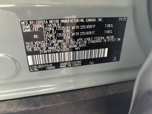 Used 2023 Toyota RAV4 XLE w/ Convenience Package FWD image 13