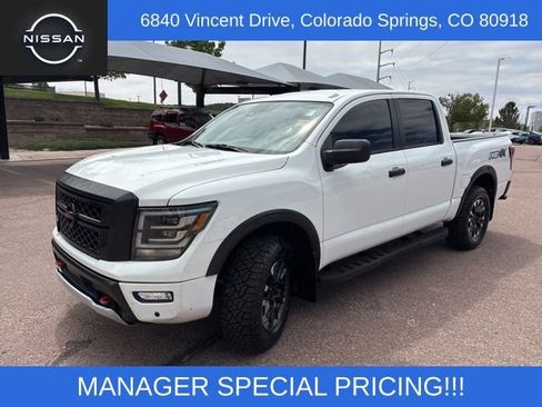 Used 2021 Nissan Titan PRO-4X w/ Pro-4x Utility Package AWD/4WD image 3