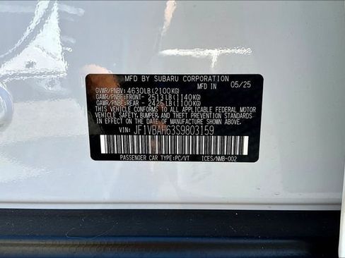 New 2025 Subaru WRX Premium w/ Accessory Package #2 image 14