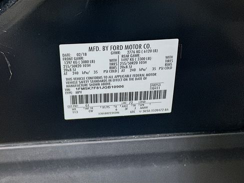 Used 2018 Ford Explorer Limited FWD image 12