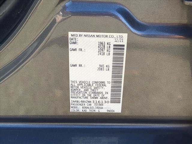 Used 2022 Nissan Altima 2.5 S FWD image 23