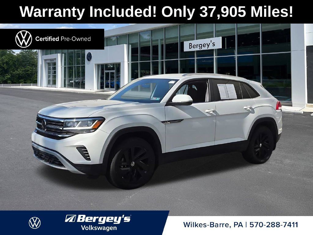 Used 2023 Volkswagen Atlas Cross Sport SE w/ Black Wheel Package AWD/4WD image 1