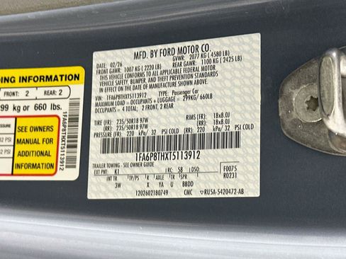 Used 2026 Ford Mustang Premium RWD image 12