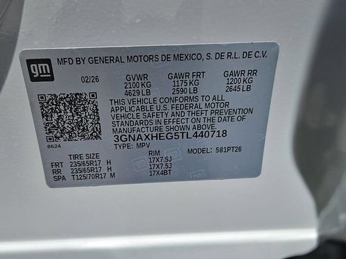 New 2026 Chevrolet Equinox LT w/ Safety and Technology Package FWD image 26