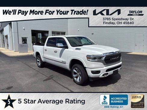 Used 2022 RAM 1500 Limited w/ Body-Colour Bumper Group AWD/4WD image 1