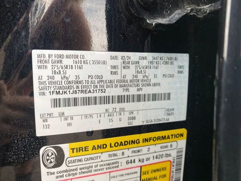 Used 2024 Ford Expedition Max XLT AWD/4WD image 17